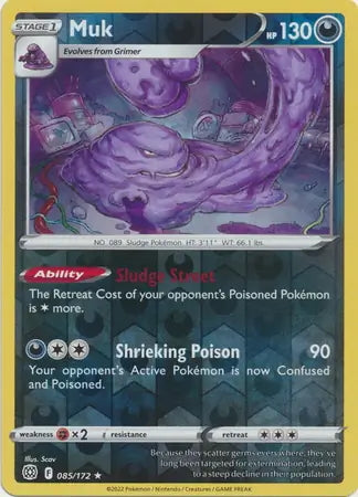 Brilliant Stars Muk #85/172 reverse holo